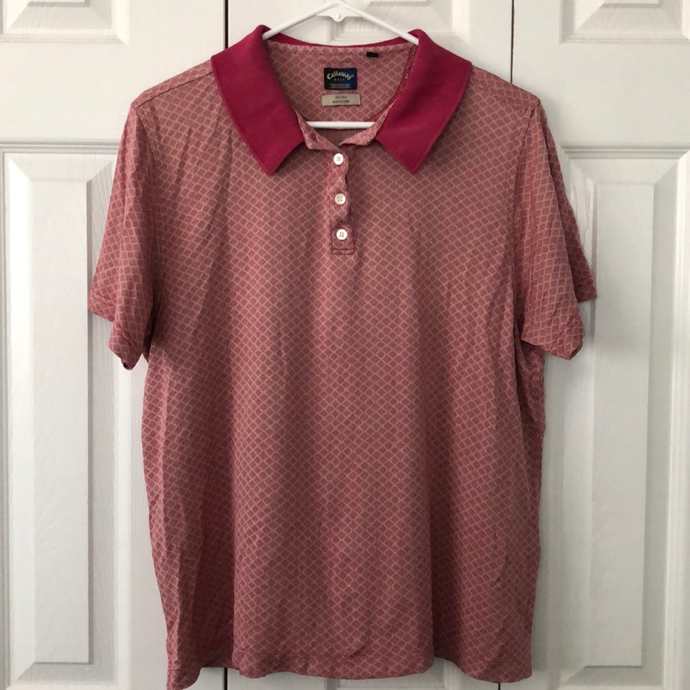 Pre-Owned Callaway 100% Silk Woman’s Golf Shirt XL